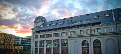 Coucher de soleil sur les Grands Moulins