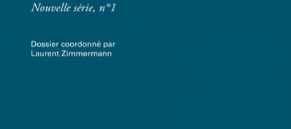 Vigentte de la couverture du numéro de la Revue Textuel portant sur l'anticipation